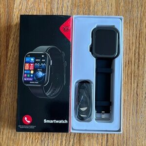 Smartwatch with Black Band